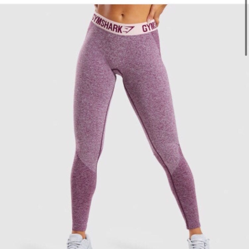 Gymshark Flex Leggings Small Dark Ruby